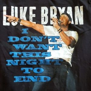 Luke Bryan concert tshirt. S